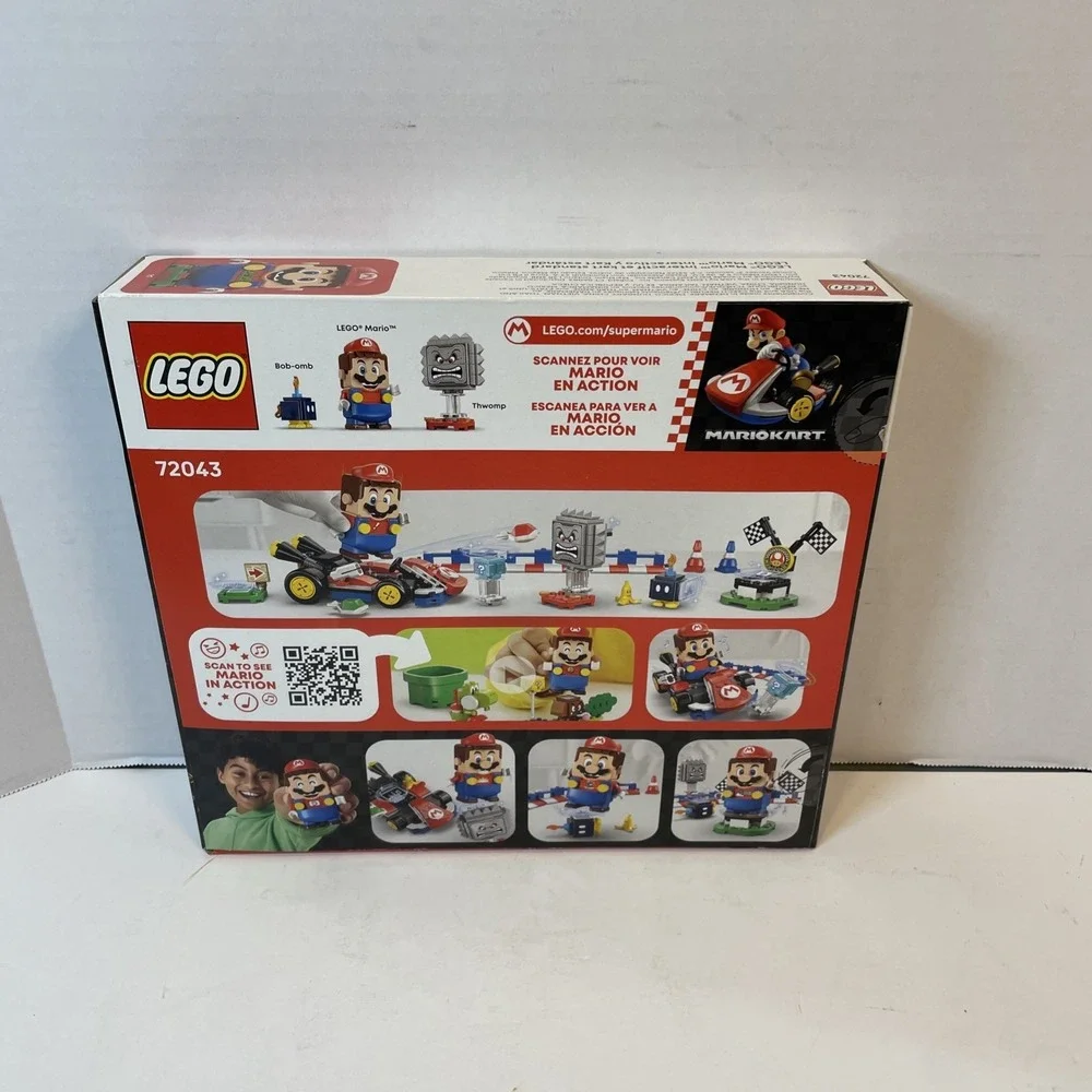 LEGO Building Set Multicolor Interactive Mario & Standard Kart 72043